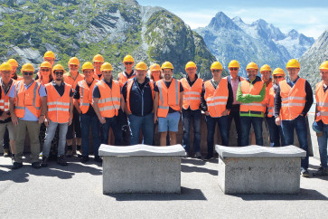 Besichtigung eines Jahrhundertbauwerks