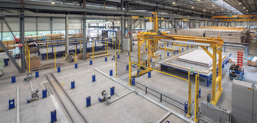 Die neue Produktionsanlage der Erne AG Holzbau setzt neue Massstäbe.