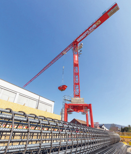 Beim Bewehrungsstahl steigen die Preise stark in die Höhe. (Bild: Erne AG)