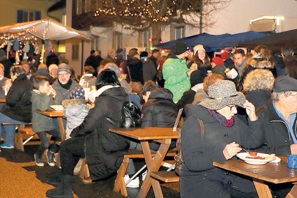 Geselliges Treffen: Kulinarische Vielfalt lädt zum Verweilen ein.