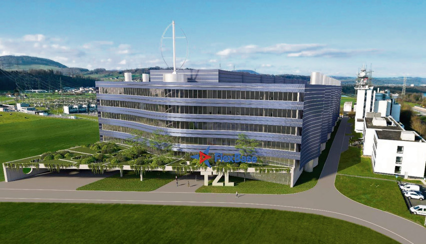 Neubau Technologiezentrum Laufenburg (Visualisierung: Frei Architekten, Aarau)