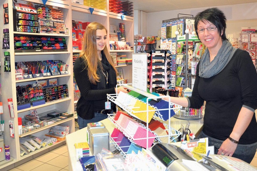 «Die Kunden fanden es schade, dass nicht alle Läden in Frick geöffnet hatten», sagt Carmen Dietwyler, Leiterin der Papeterie Fricker.