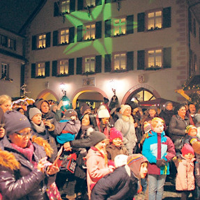 Schon zur Eröffnung der Altstadtweihnacht – dieses Jahr im badischen Städtle – strömten die Besucher.
